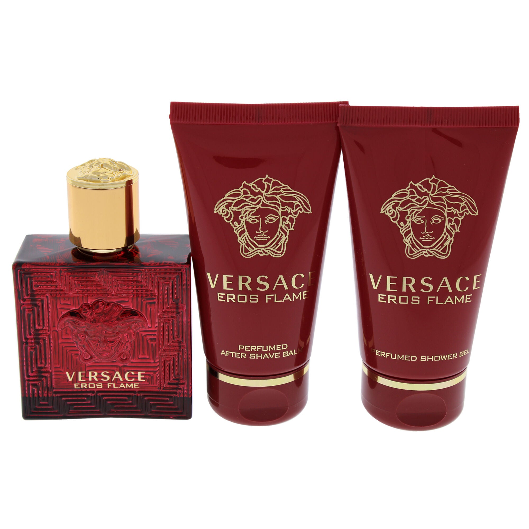 Eros Flame by Versace for Men - 3 Pc Gift Set 1.7oz EDP Spray, 1.7oz Shower Gel, 1.7oz After Shave Balm, , alternate image number 6