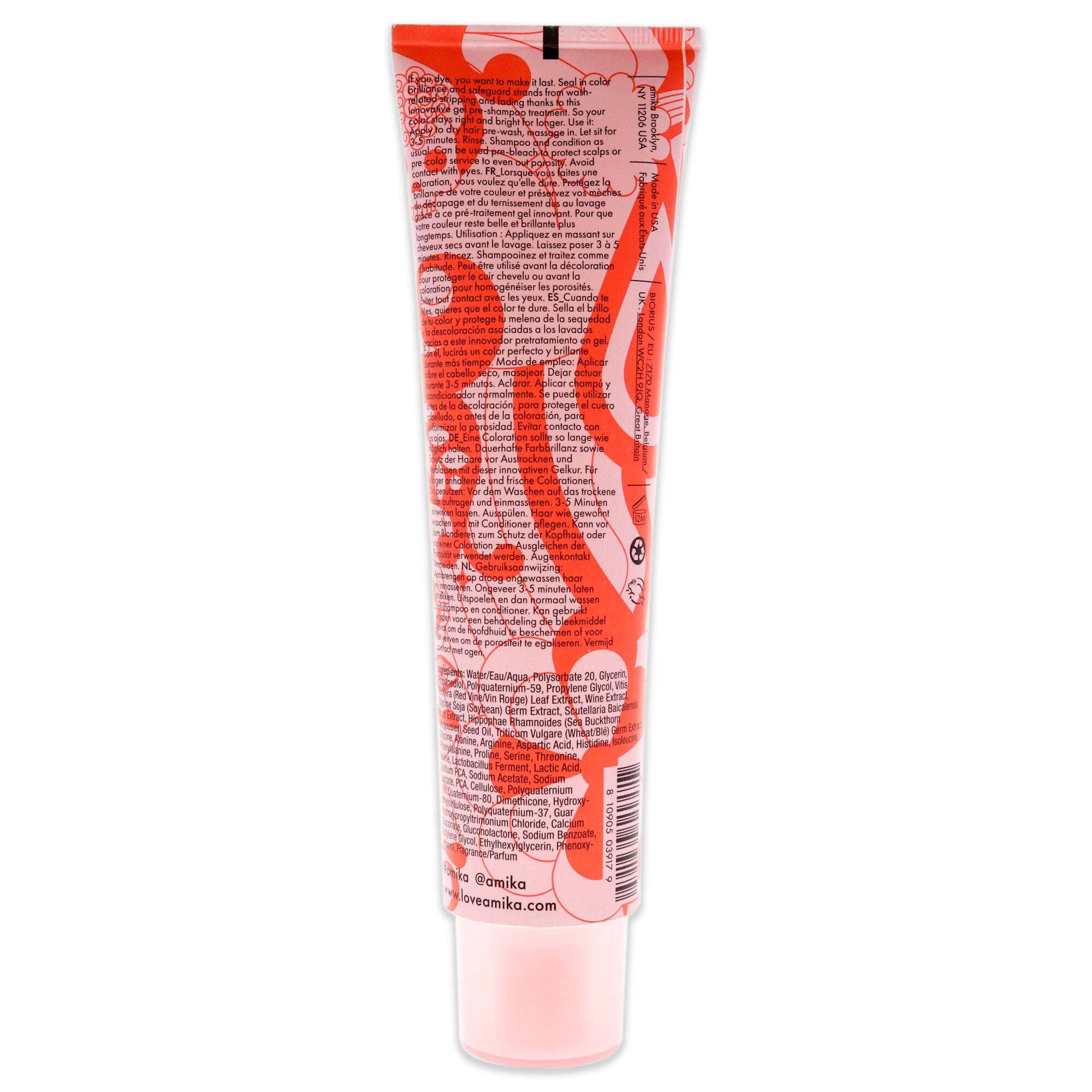 Fadeblock Pre-Shampoo Color Seal by Amika for Unisex - 5 oz Treatment, See Description, alternate image number 2