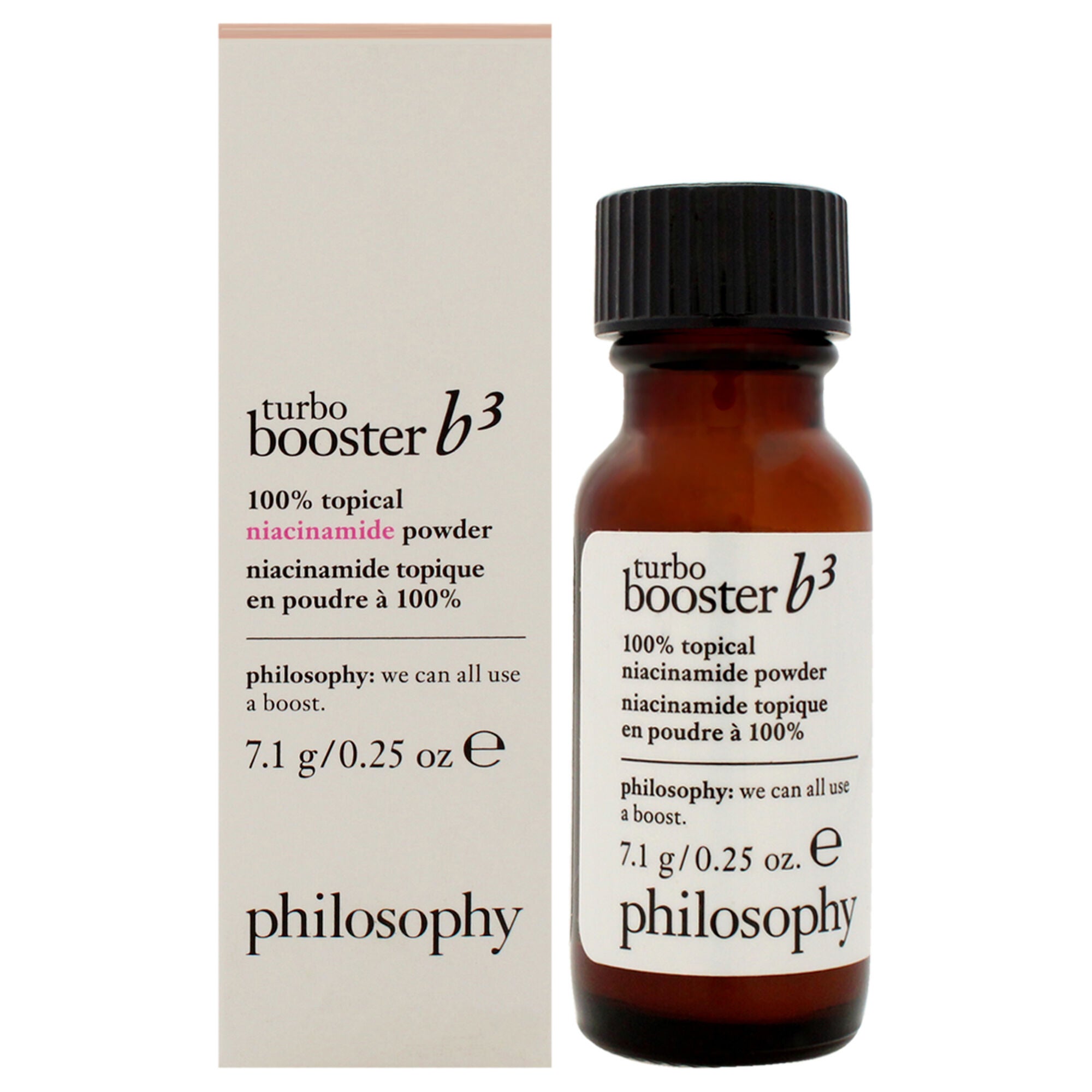 Turbo Booster Niacinamide B3 Powder by Philosophy for Unisex - 0.25 oz ...