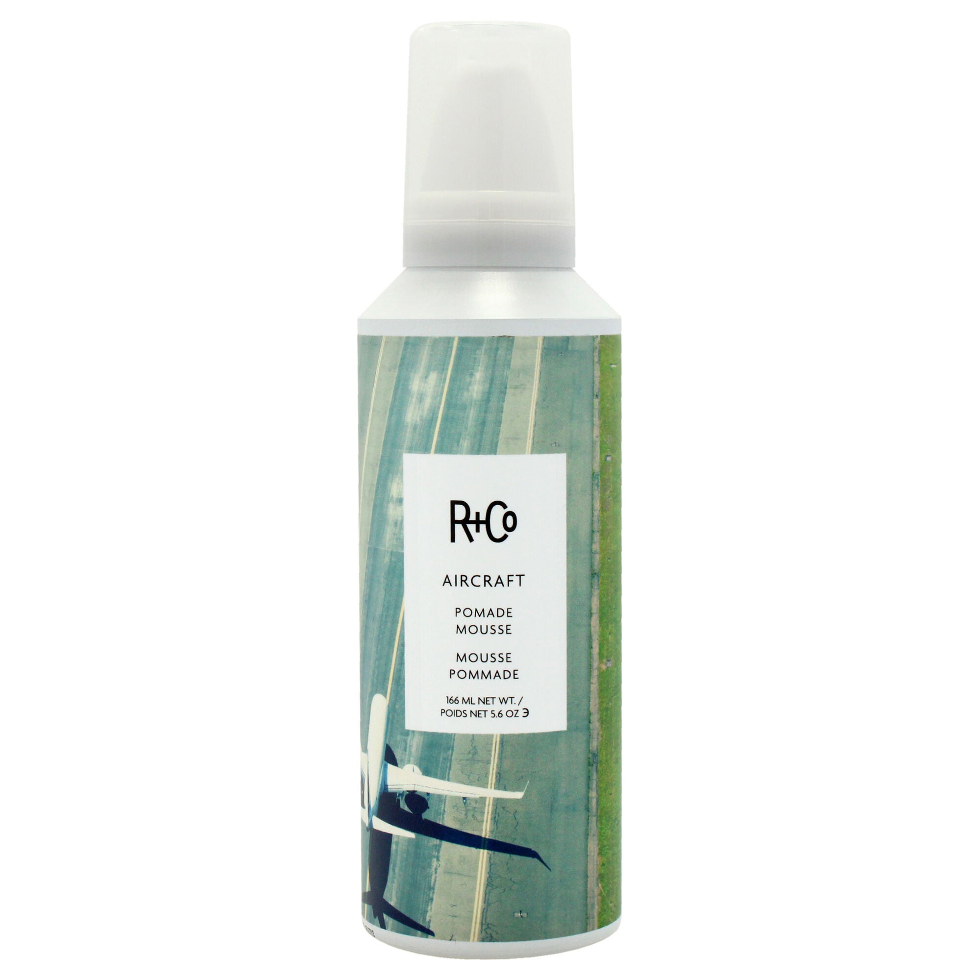 Aircraft Pomade Mousse by R+Co for Unisex - 5.6 oz Mousse, See Description, hi-res image number 0