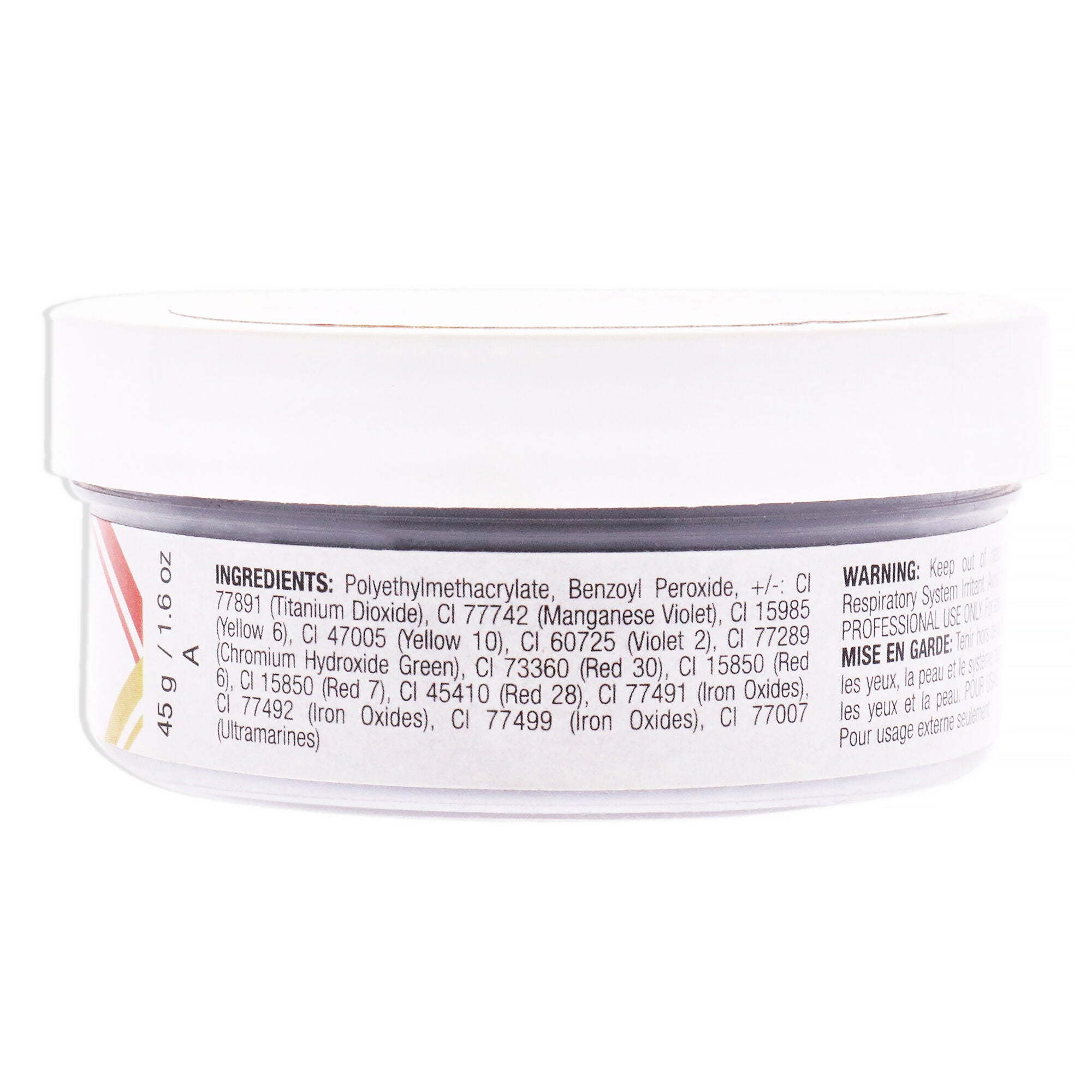Colour Acrylic Powder - Licorice Black by Cuccio PRO for Women - 1.6 oz Acrylic Powder, See Description, alternate image number 1