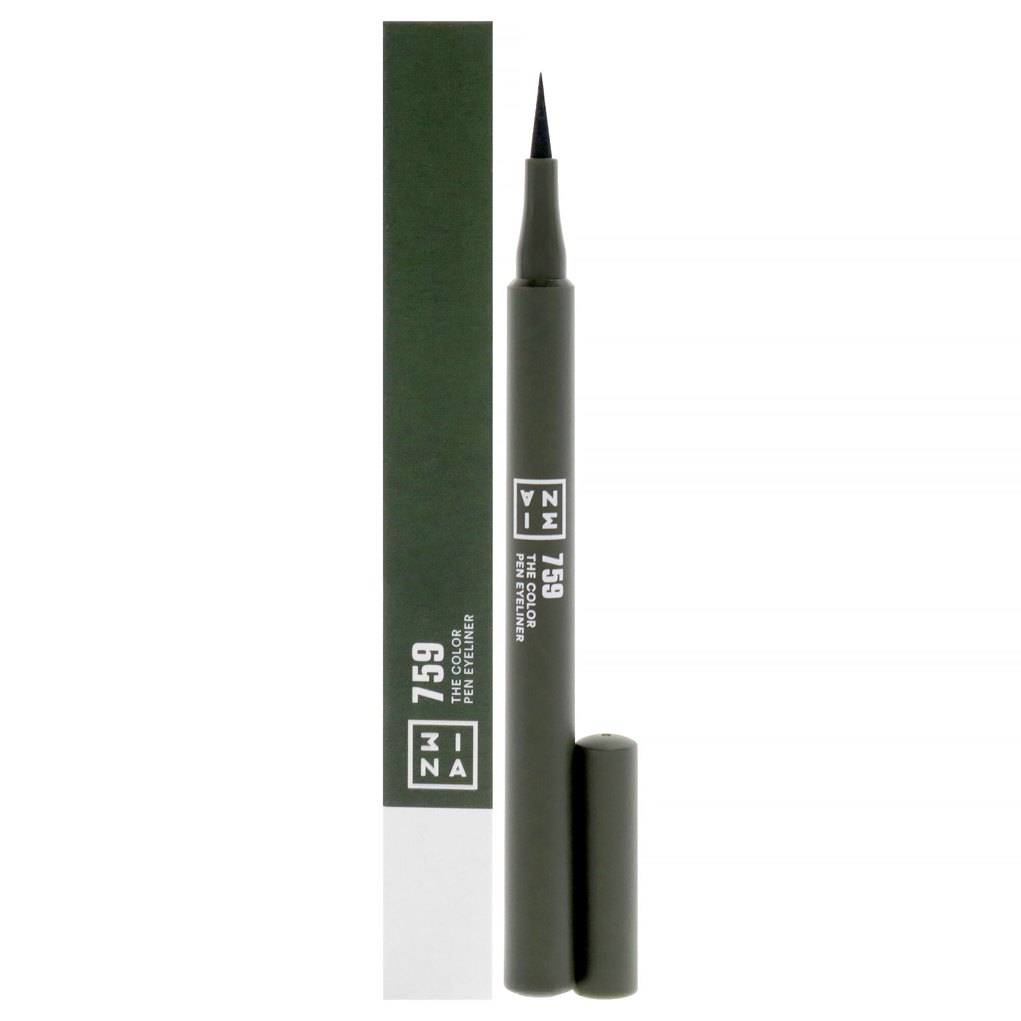 The Color Pen Eyeliner - 759 Olive Green by 3INA for Women - 0.034 oz Eyeliner, See Description, hi-res image number 0