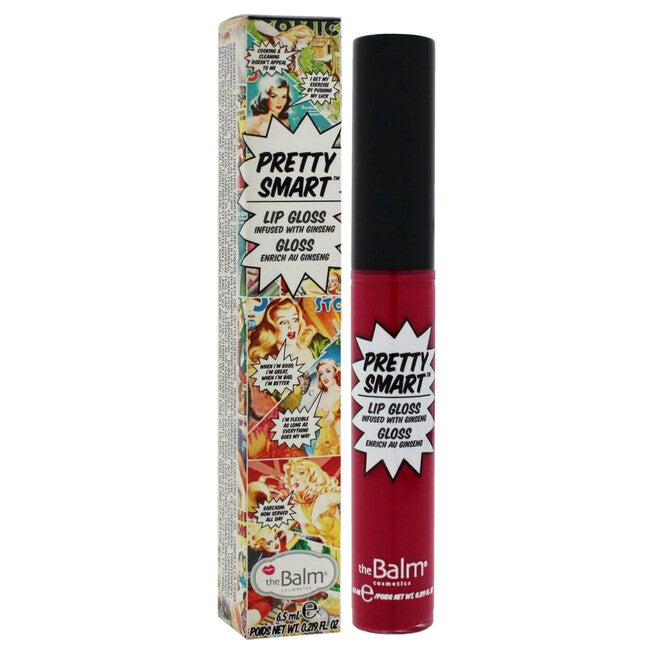 Pretty Smart Lip Gloss - Pow! by the Balm for Women - 0.219 oz Lip Gloss, NA, alternate image number null
