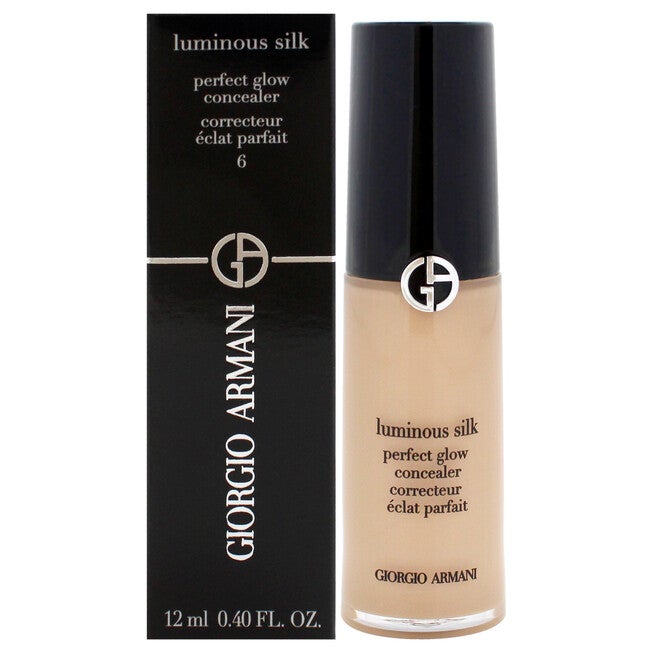 Luminous Silk Concealer - 6 Medium Olive by Giorgio Armani for Women - 0.40 oz Concealer, NA, hi-res image number null