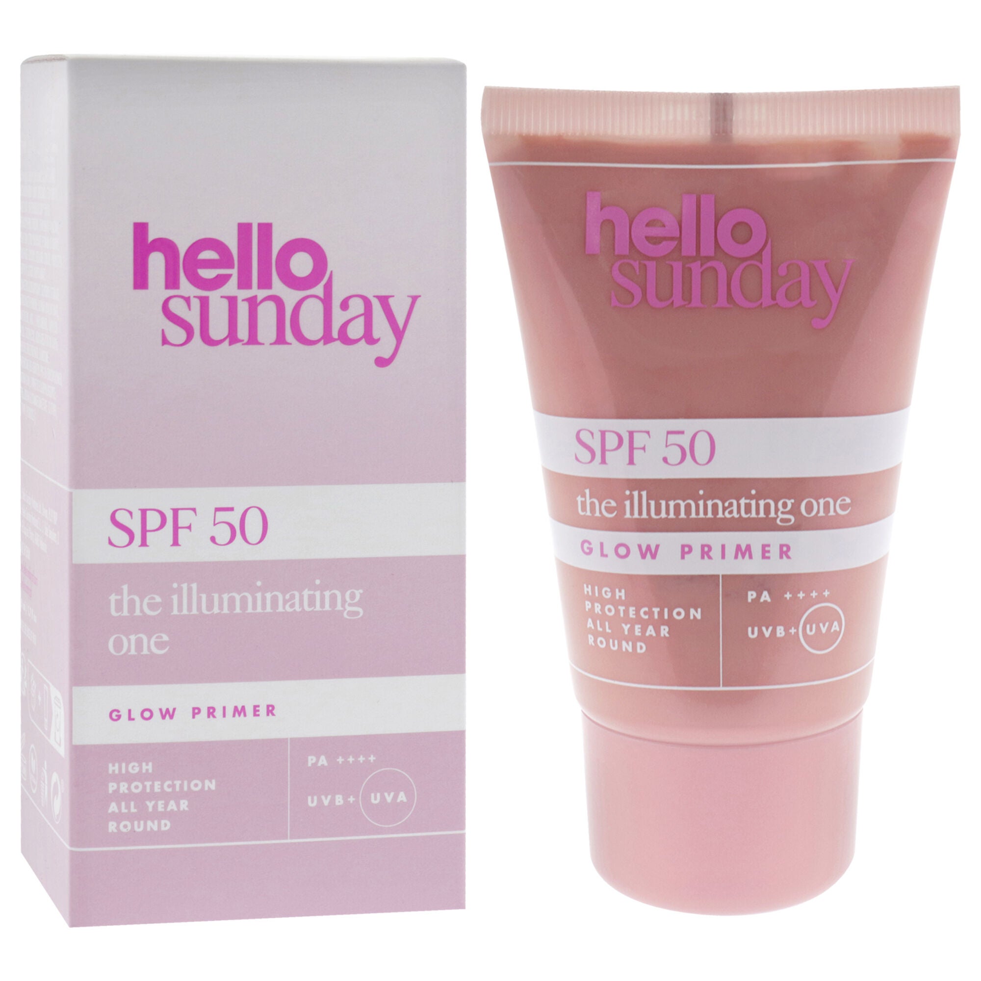 The Illuminating One Glow Primer SPF 50 PA Plus by Hello Sunday for Unisex - 1.7 oz Primer, See Description, alternate image number 1
