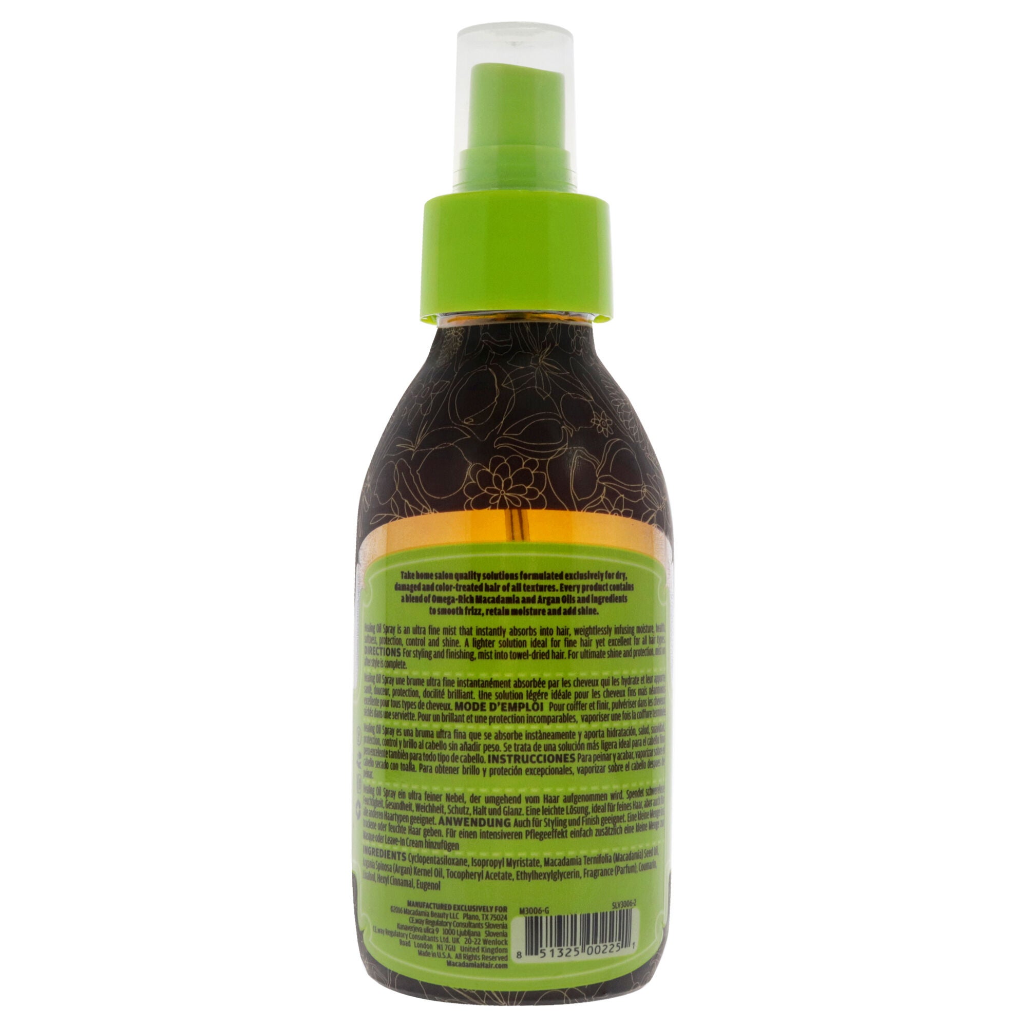 Healing Oil Spray by Macadamia Oil for Unisex - 4.2 oz Spray, See Description, alternate image number 2