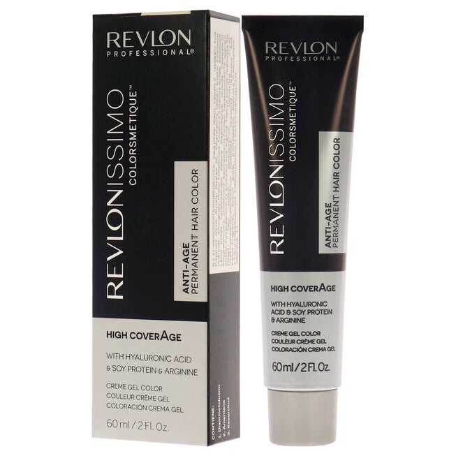Revlonissimo Colorsmetique High Coverage - 6.42 Dark Pearly Chestnut Blonde by Revlon for Unisex - 2 oz Hair Color, NA, alternate image number null