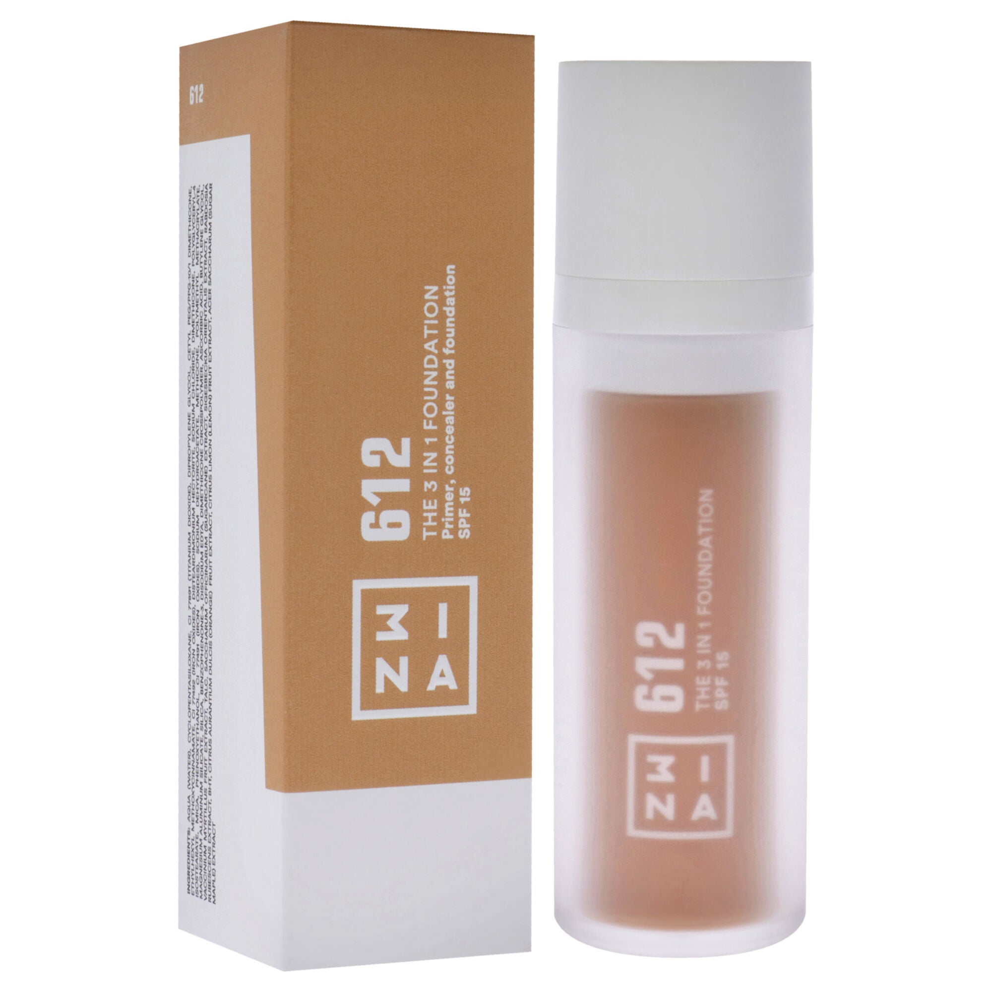The 3-In-1 Foundation SPF 15 - 612 by 3INA for Women - 1.01 oz Foundation, , alternate image number 6