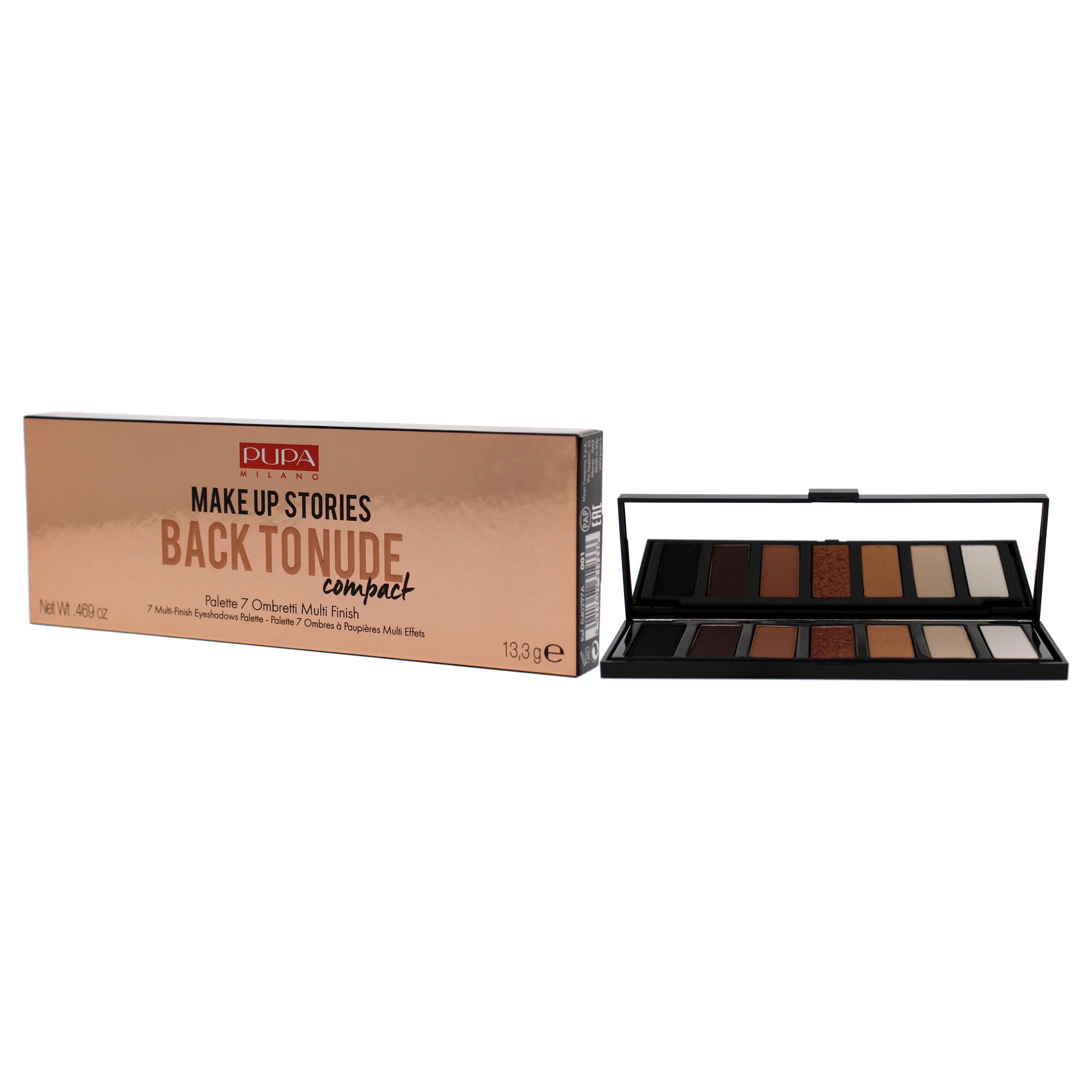 Make Up Stories Compact Palette - 001 Back To Nude by Pupa Milano for Women - 0.469 oz Eye Shadow, , alternate image number 7
