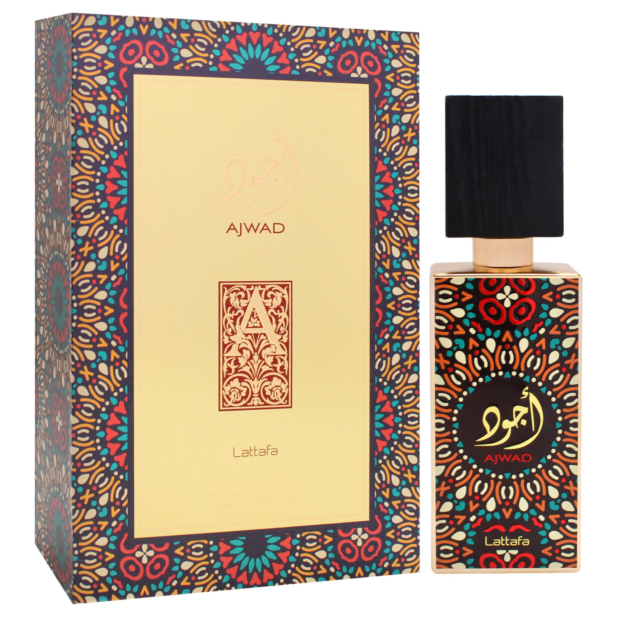 Ajwad by Lattafa for Men - 2.04 oz EDP Spray, See Description, alternate image number 1