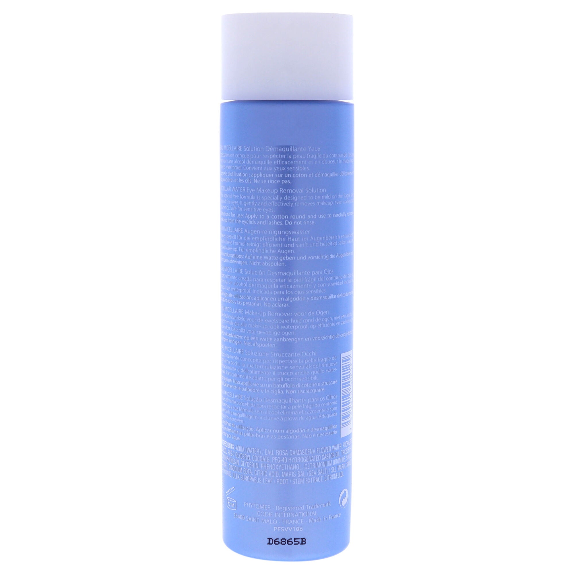 Phytomer Micellar Water Eye Makeup Removal Solution by Phytomer for Women - 5 oz Makeup Remover, , alternate image number 4