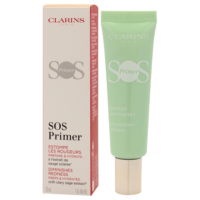 SOS Primer - Green by Clarins for Women - 1 oz Primer, NA, alternate image number null