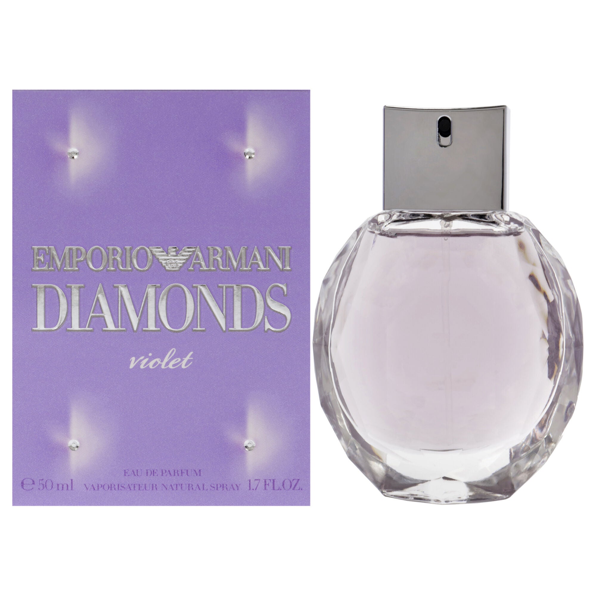 Emporio Armani Diamonds Violet by Giorgio Armani for Women 1.7 oz EDP Spray King Size