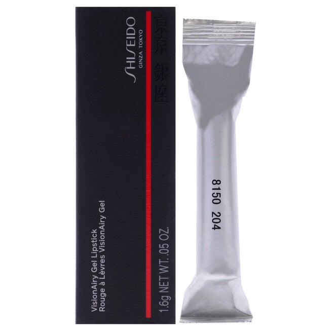 VisionAiry Gel Lipstick - 204 Scarlet Rush by Shiseido for Women - 0.05 oz Lipstick, NA, hi-res image number null