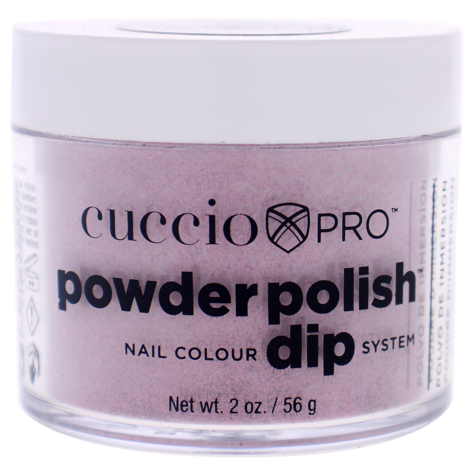 Pro Powder Polish Nail Colour Dip System - Barbie Pink Glitter by Cuccio Colour for Women - 1.6 oz Nail Powder, See Description, hi-res image number 0