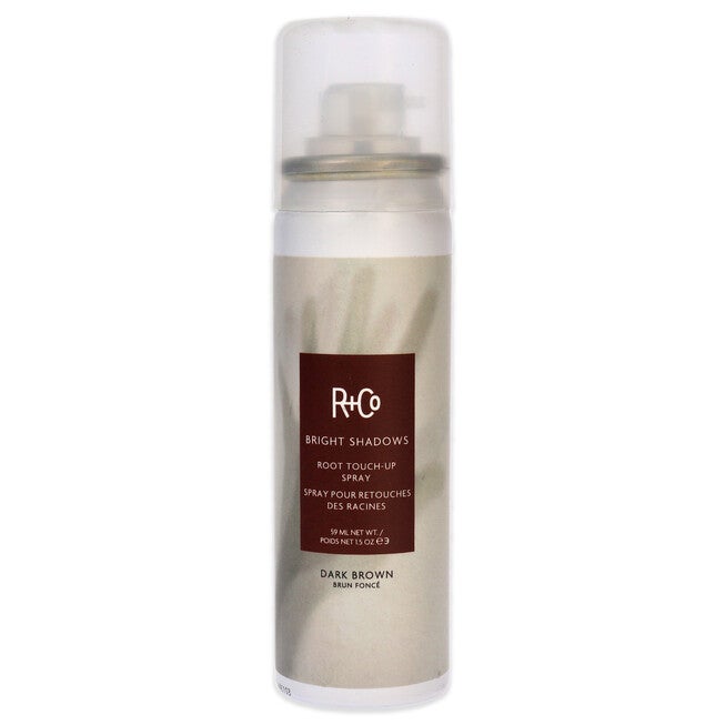 Bright Shadows Root Touch Up Spray - Dark Brown by R+Co for Unisex - 1.5 oz Hair Color, , alternate image number null