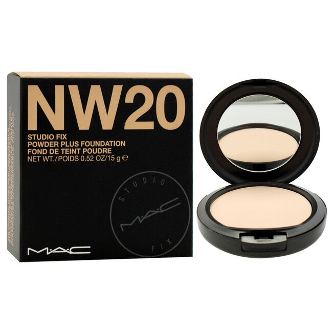 Studio Fix Powder Plus Foundation - NW20 by MAC for Women - 0.52 oz Foundation, NA, alternate image number null