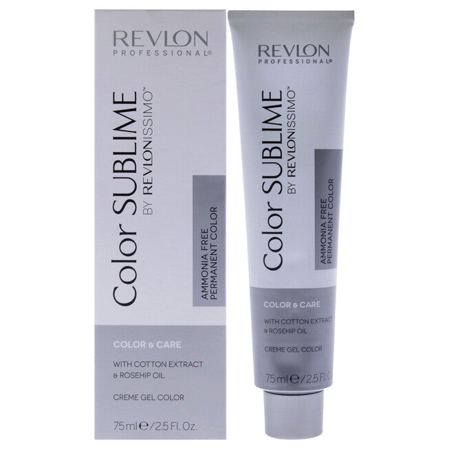 Revlonissimo Color Sublime - 7.3 Medium Gold Blonde by Revlon for Unisex - 2.5 oz Hair Color, NA, hi-res image number null