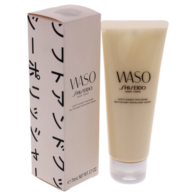 Waso Soft Plus Cushy Polisher by Shiseido for Women - 2.7 oz Scrub, , alternate image number null