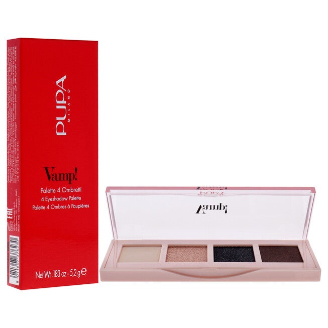 Vamp! 4 Eyeshadow Palette - 006 Deep Nude by Pupa Milano for Women - 0.183 oz Eye Shadow, NA, alternate image number null