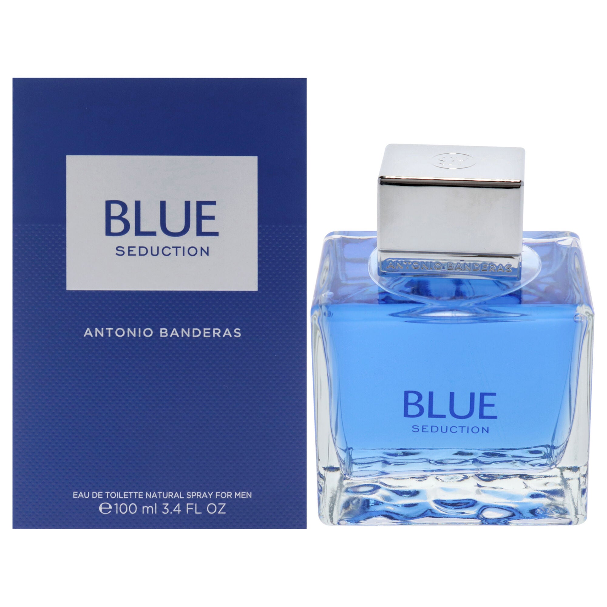 Blue Seduction by Antonio Banderas for Men - 3.4 oz EDT Spray, See Description, hi-res image number 0