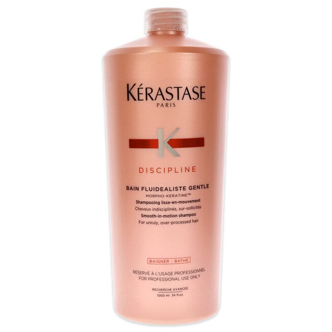 Discipline Bain Fluidealiste No Sulfates Smooth-in-Motion Shampoo by Kerastase for Unisex - 34 oz Shampoo, See Description, hi-res image number null