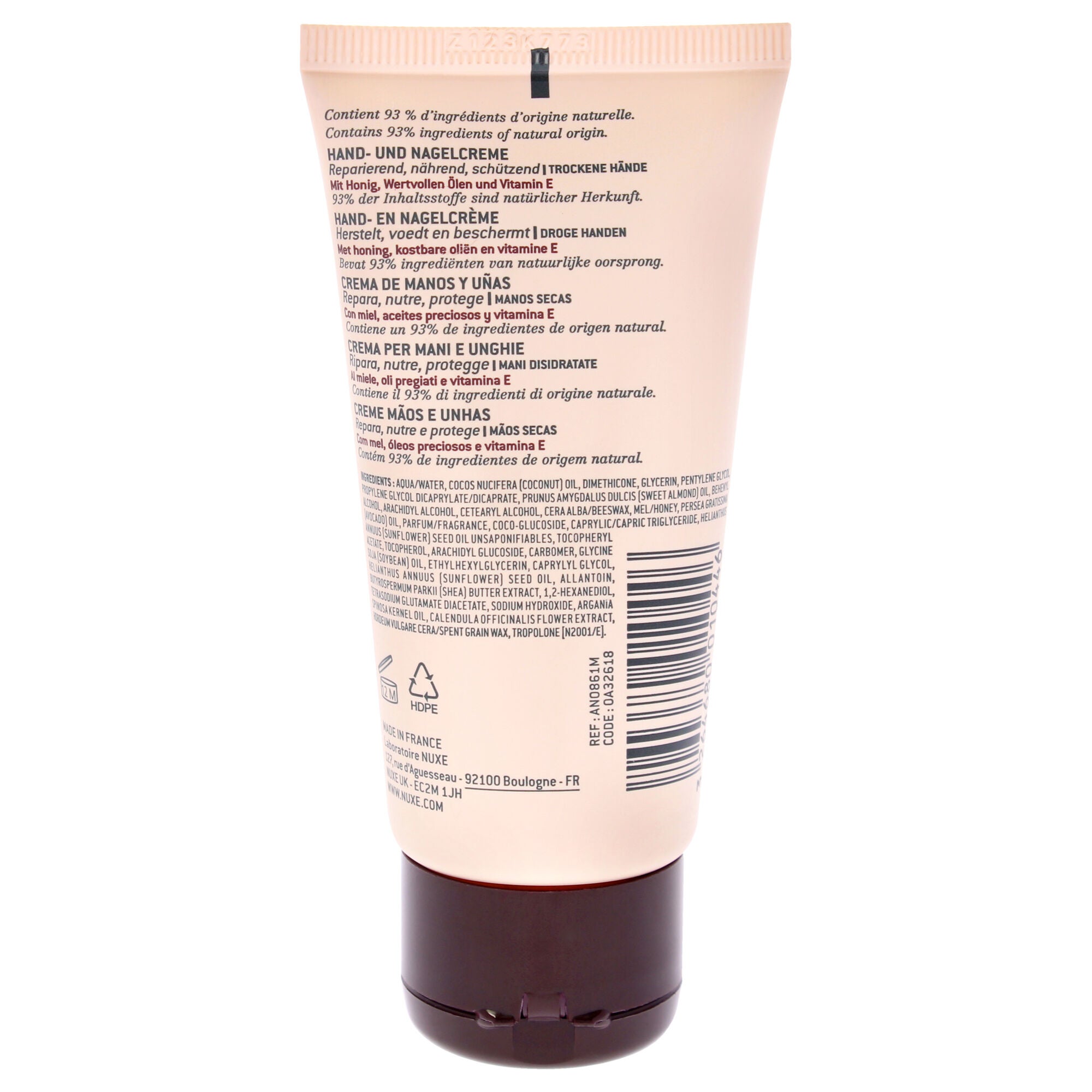 Reve de Miel - Hand and Nail Cream by Nuxe for Unisex 1.7 oz Cream, See Description, alternate image number 3