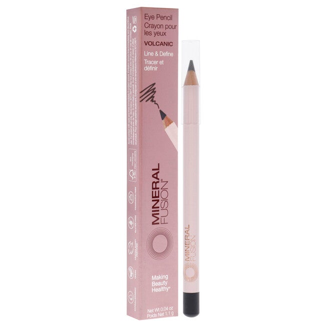 Eye Liner Pencil - Volcanic by Mineral Fusion for Women - 0.04 oz Eyeliner, NA, alternate image number null