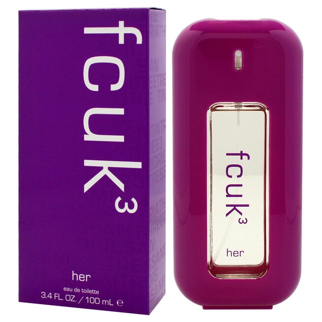 fcuk 3 by French Connection UK for Women - 3.4 oz EDT Spray, NA, alternate image number null