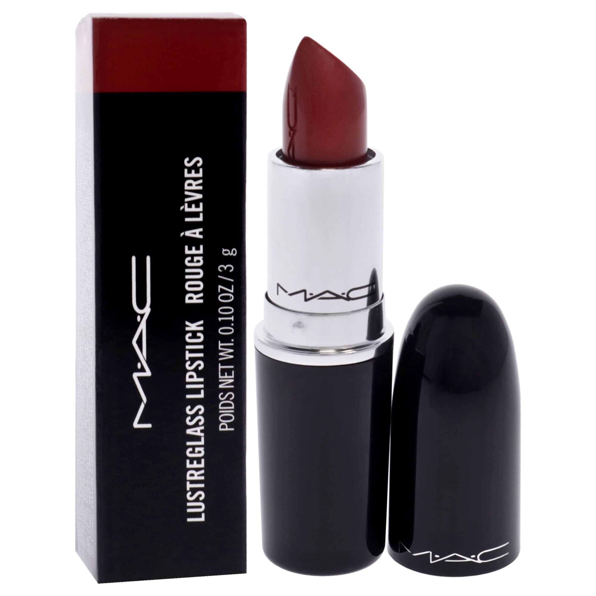 Lustreglass Lipstick - 510 Lady Bug by MAC for Women - 0.1 oz Lipstick, , alternate image number 6