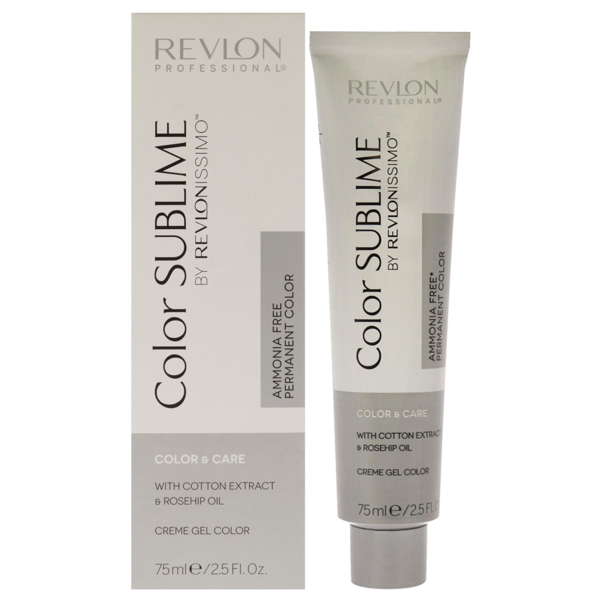 Revlonissimo Color Sublime - 7.1 Medium Ash Blonde by Revlon for Unisex - 2.5 oz Hair Color, See Description, hi-res image number 0