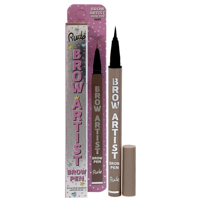Brow Artist Brow Pen - Taupe by Rude Cosmetics for Women - 0.018 oz Brow Pen, NA, hi-res image number null