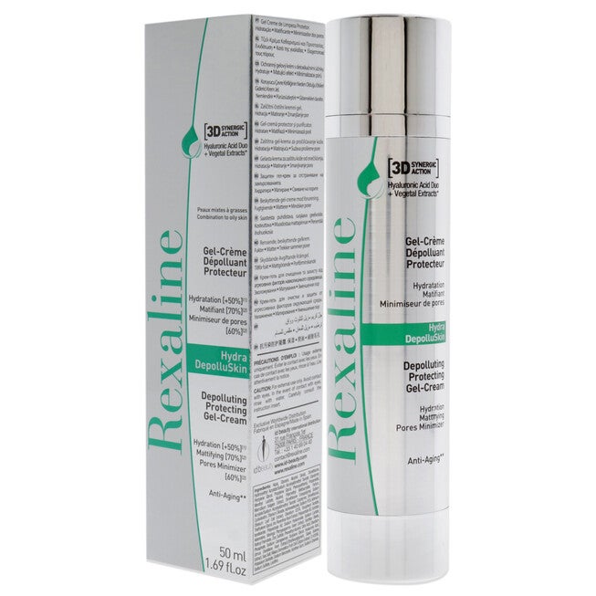 Hydra-DepolluSkin Depolluting Protecting Gel-Cream by Rexaline for Unisex - 1.69 oz Cream, NA, alternate image number null