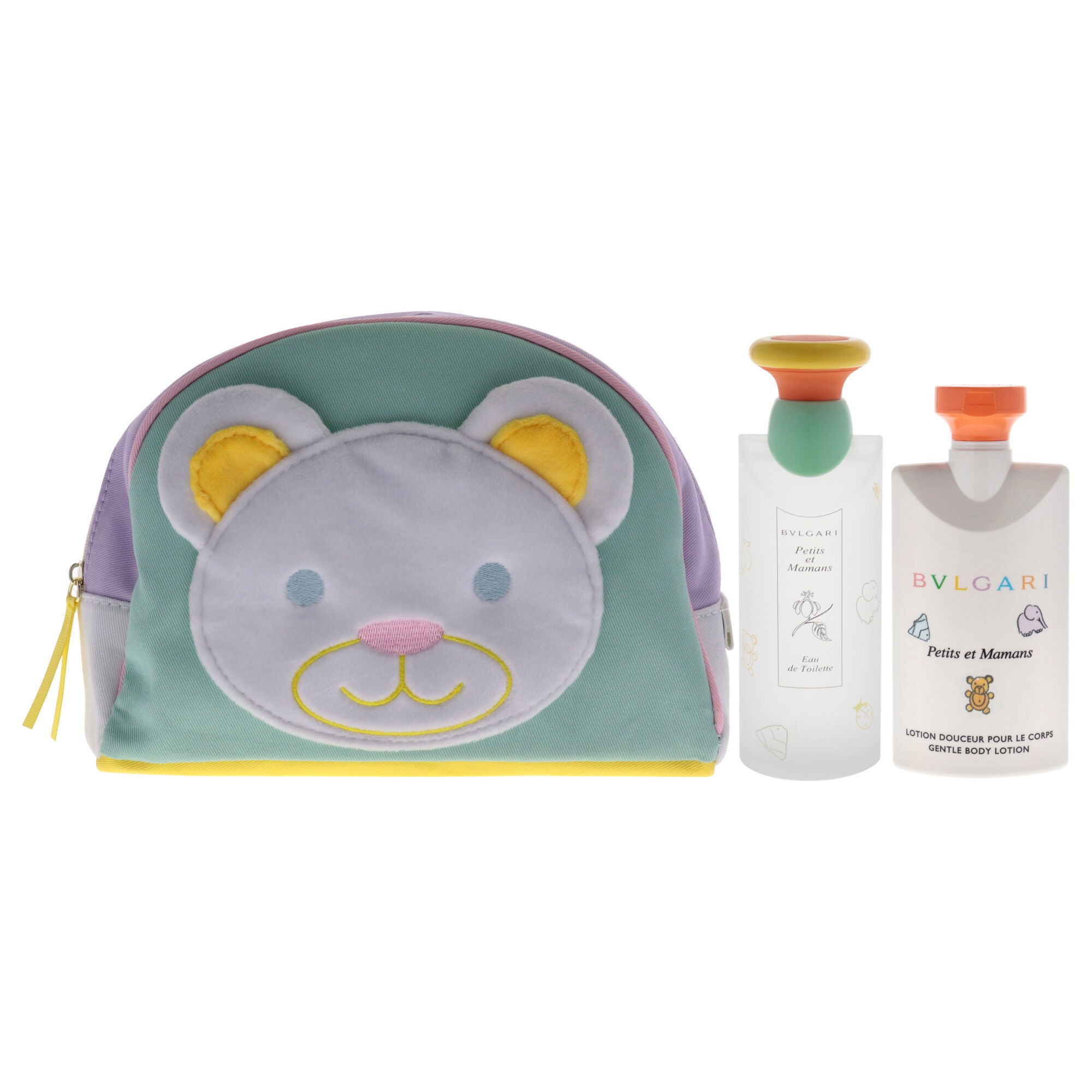Bvlgari Petits Et Mamans by Bvlgari for Women - 3 Pc Gift Set 3.4oz EDT Spray, 2.5oz Body Lotion, Pouch, See Description, alternate image number 1