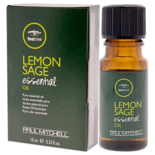Tea Tree Essential Oil - Lemon Sage by Paul Mitchell for Unisex - 0.33 oz Oil, , alternate image number null