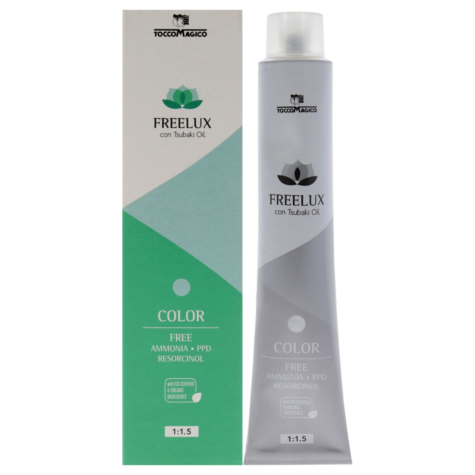 Freelux Permanet Hair Color - 5.04 Cocoa by Tocco Magico for Unisex - 3.38 oz Hair Color, See Description, hi-res image number 0