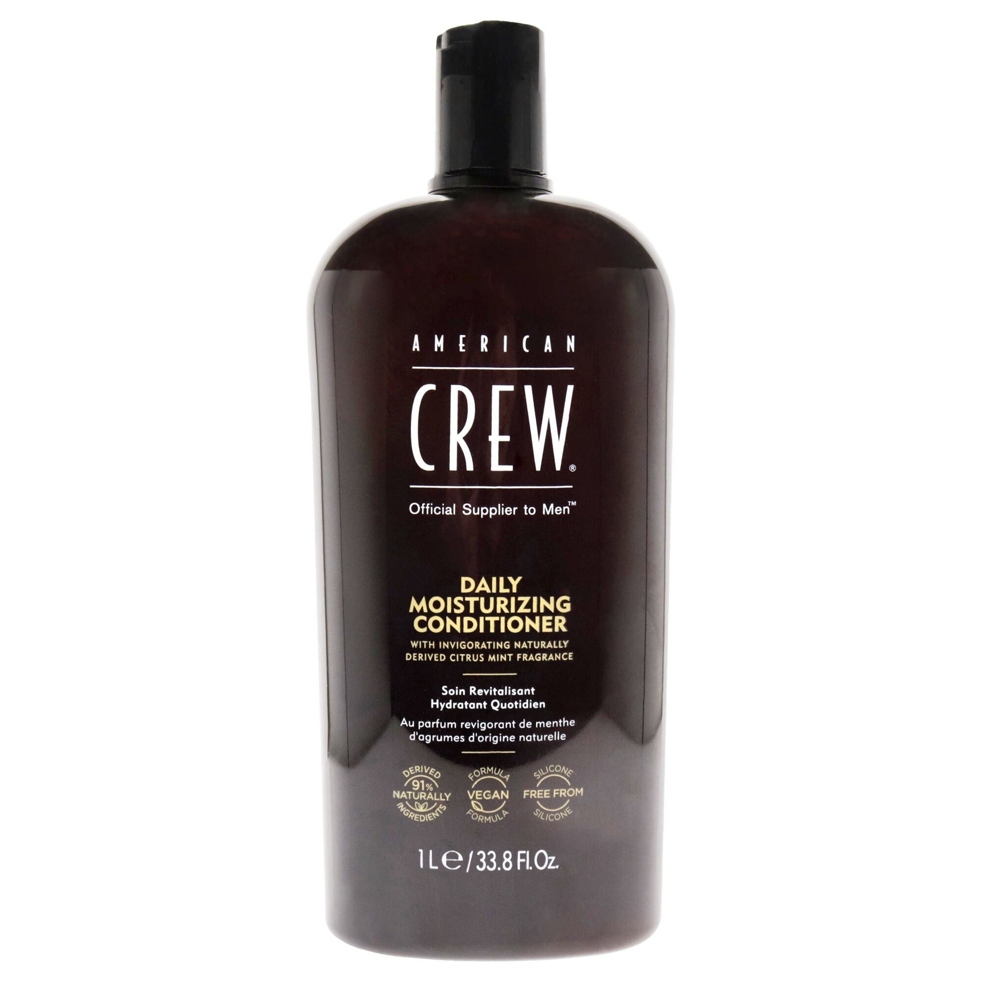 Daily Moisturizing Conditioner by American Crew for Men - 33.8 oz Conditioner, NA, hi-res image number 0