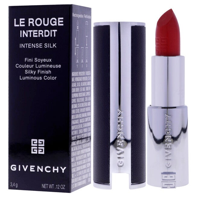Le Rouge Interdit Intense Silk Lipstick - 306 Carmin Escarpin by Givenchy for Women - 0.12 oz Lipstick, , alternate image number null