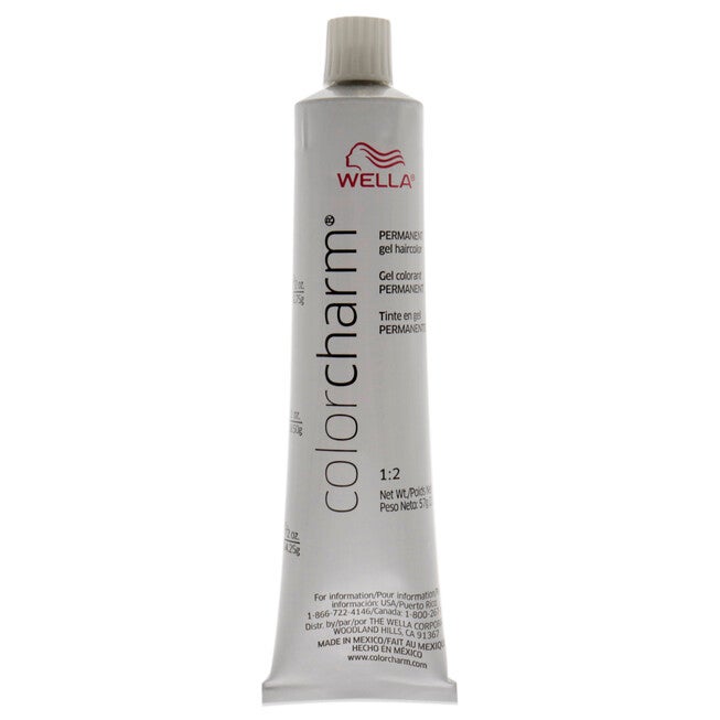 Color Charm Permanent Hair Color Gel - 148 3A Dark Ash Brown by Wella for Unisex - 2 oz Hair Color, NA, alternate image number null