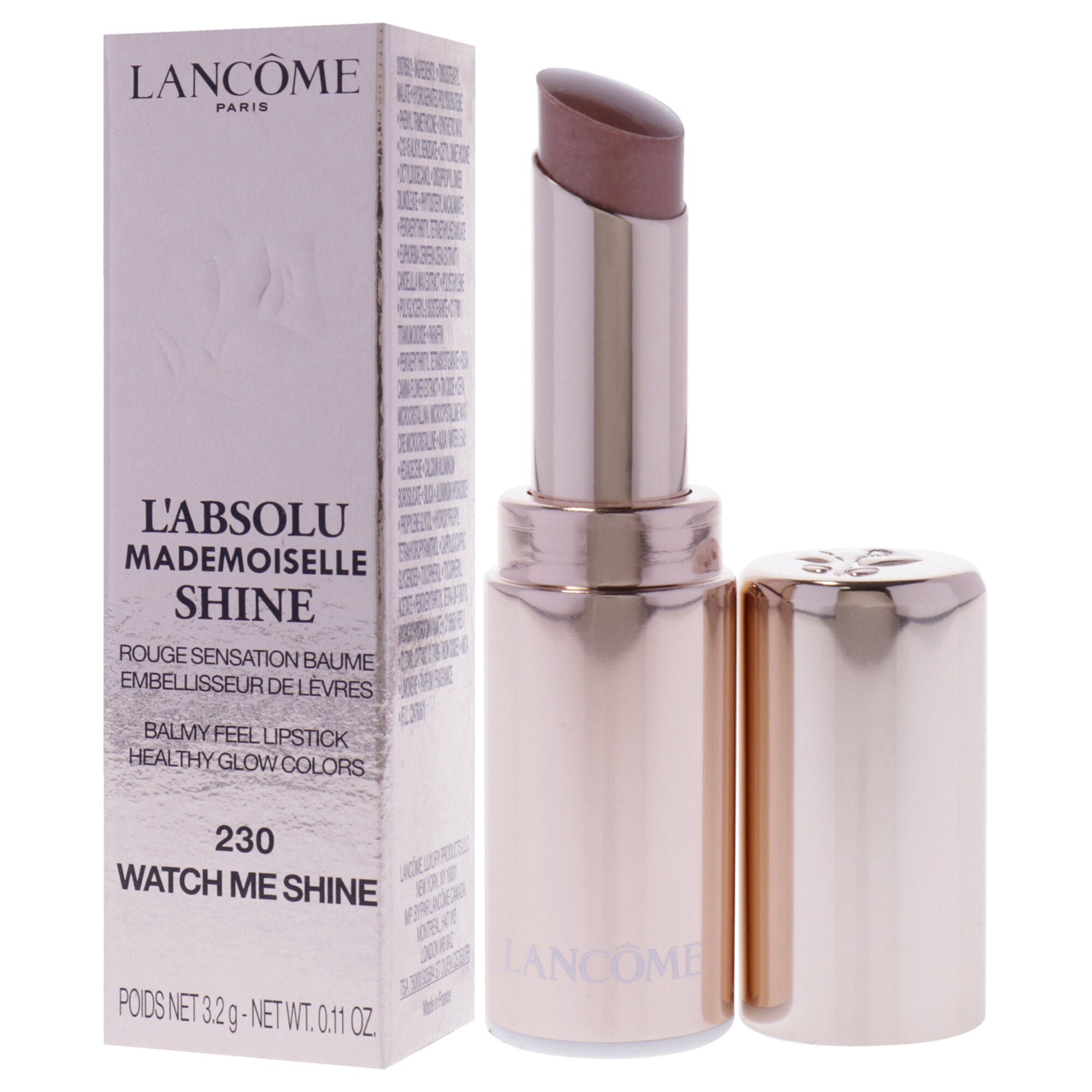 LAbsolu Mademoiselle Shine - 230 Watch Me Shine by Lancome for Women - 0.11 oz Lipstick, See Description, alternate image number 2