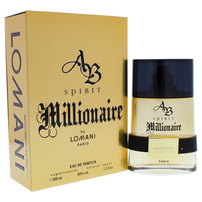 AB Spirit Millionaire by Lomani for Men - 3.3 oz EDP Spray, , alternate image number 6