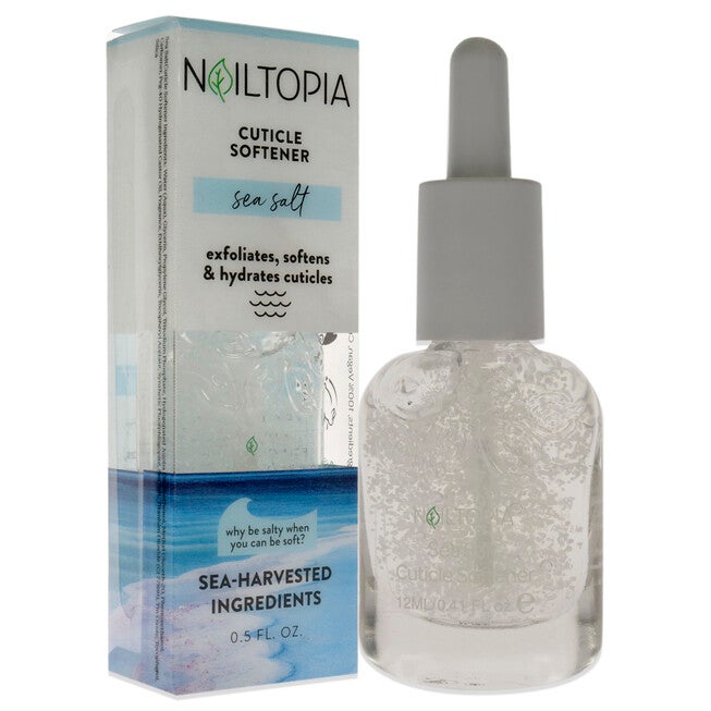 Dead Sea Salt Cuticle Softener by Nailtopia for Women - 0.41 oz Nail Treatment, , alternate image number null