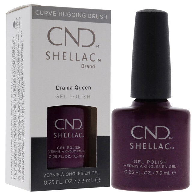 Shellac Nail Color - Drama Queen by CND for Women - 0.25 oz Nail Polish, NA, alternate image number null