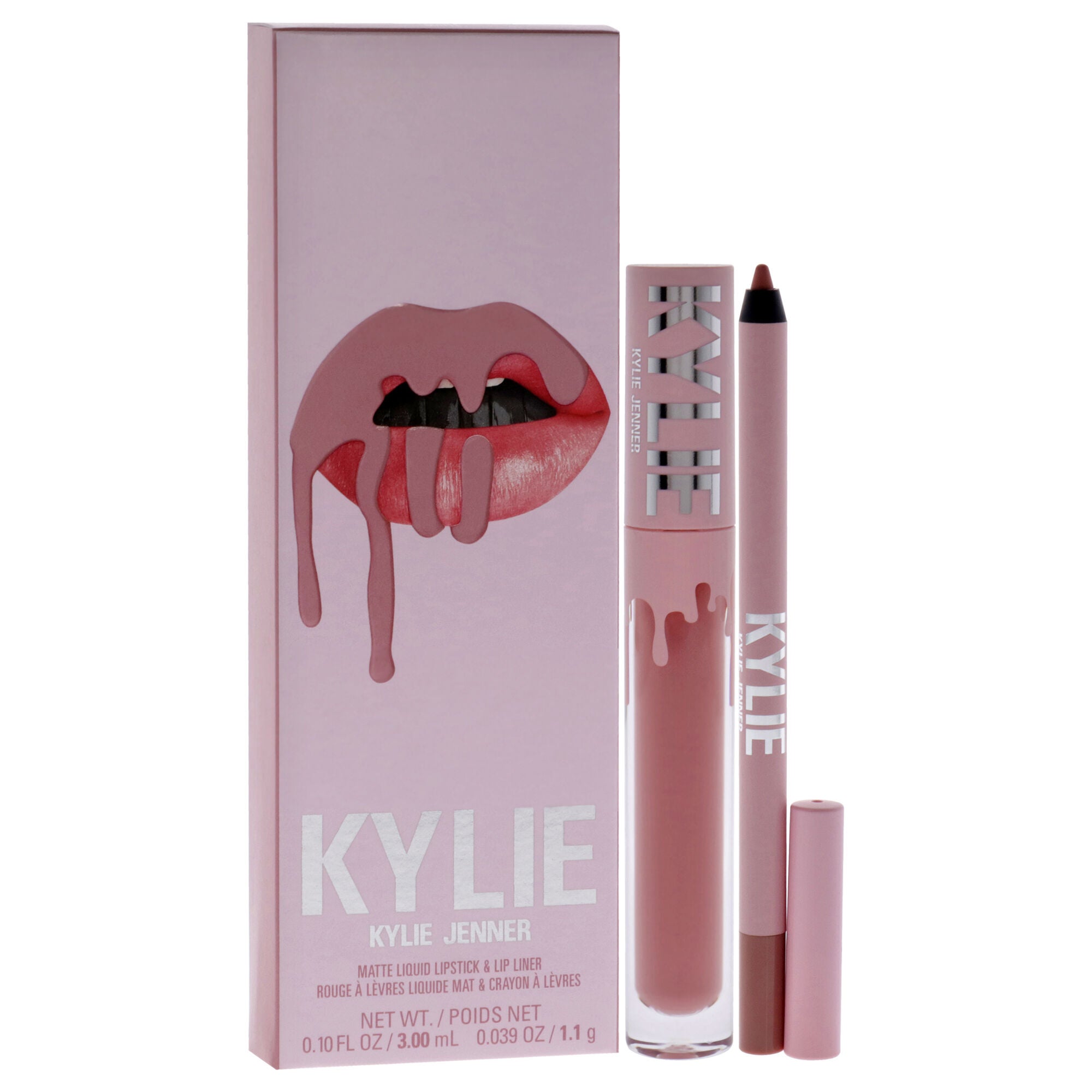 Matte Lip Kit - 300 Koko K by Kylie Cosmetics for Women - 2 Pc 0.10oz Matte Liquid Lipstick, 0.039oz Lip Liner, See Description, alternate image number 1