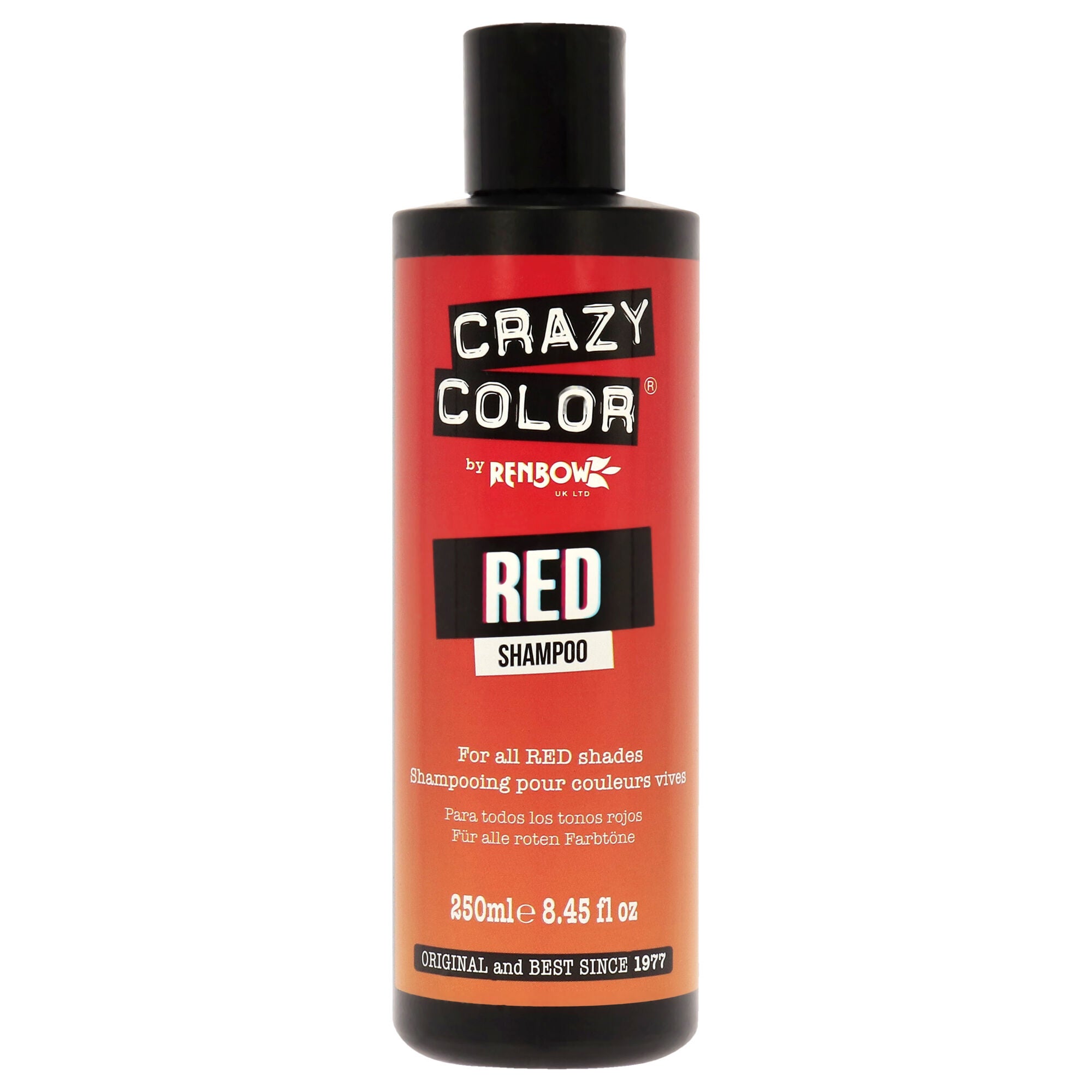 Vibrant Color Shampoo - Red by Crazy Color for Unisex - 8.45 oz Shampoo, See Description, hi-res image number 0