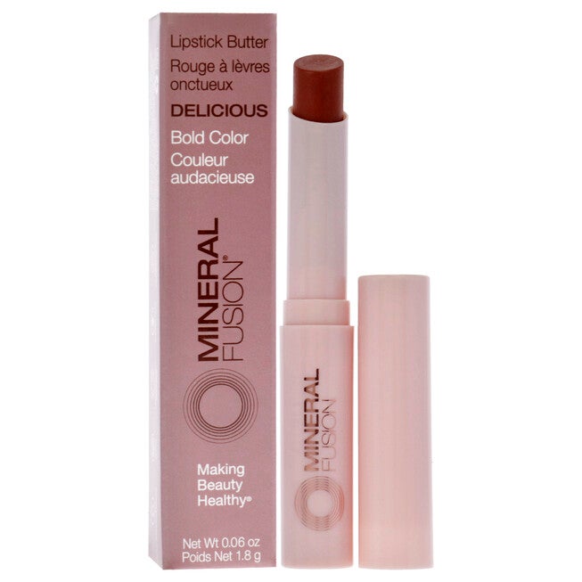 Lipstick Butter - Delicious by Mineral Fusion for Women - 0.06 oz Lipstick, , alternate image number null