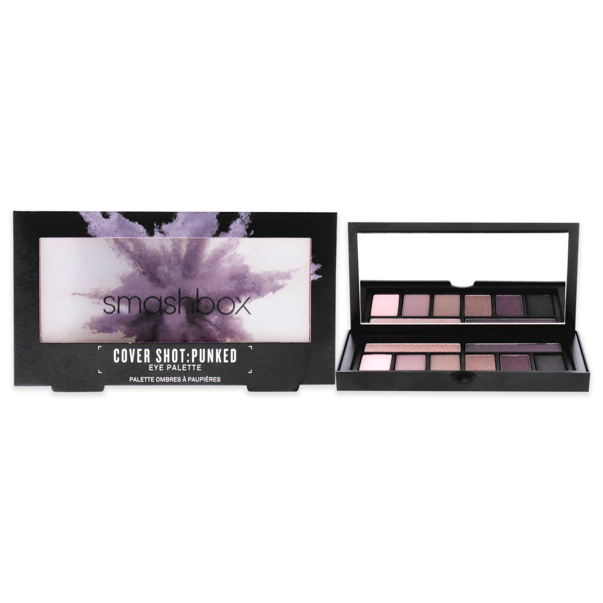 Cover Shot Eye Palette - Punked by SmashBox for Women - 0.21 oz Eye Shadow, See Description, hi-res image number 0