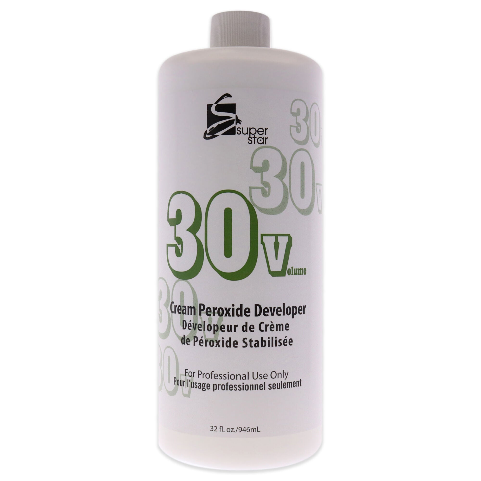 Super Star 30 Volume Cream Peroxide Developer by Marianna for Unisex - 32 oz Lightener, See Description, hi-res image number 0