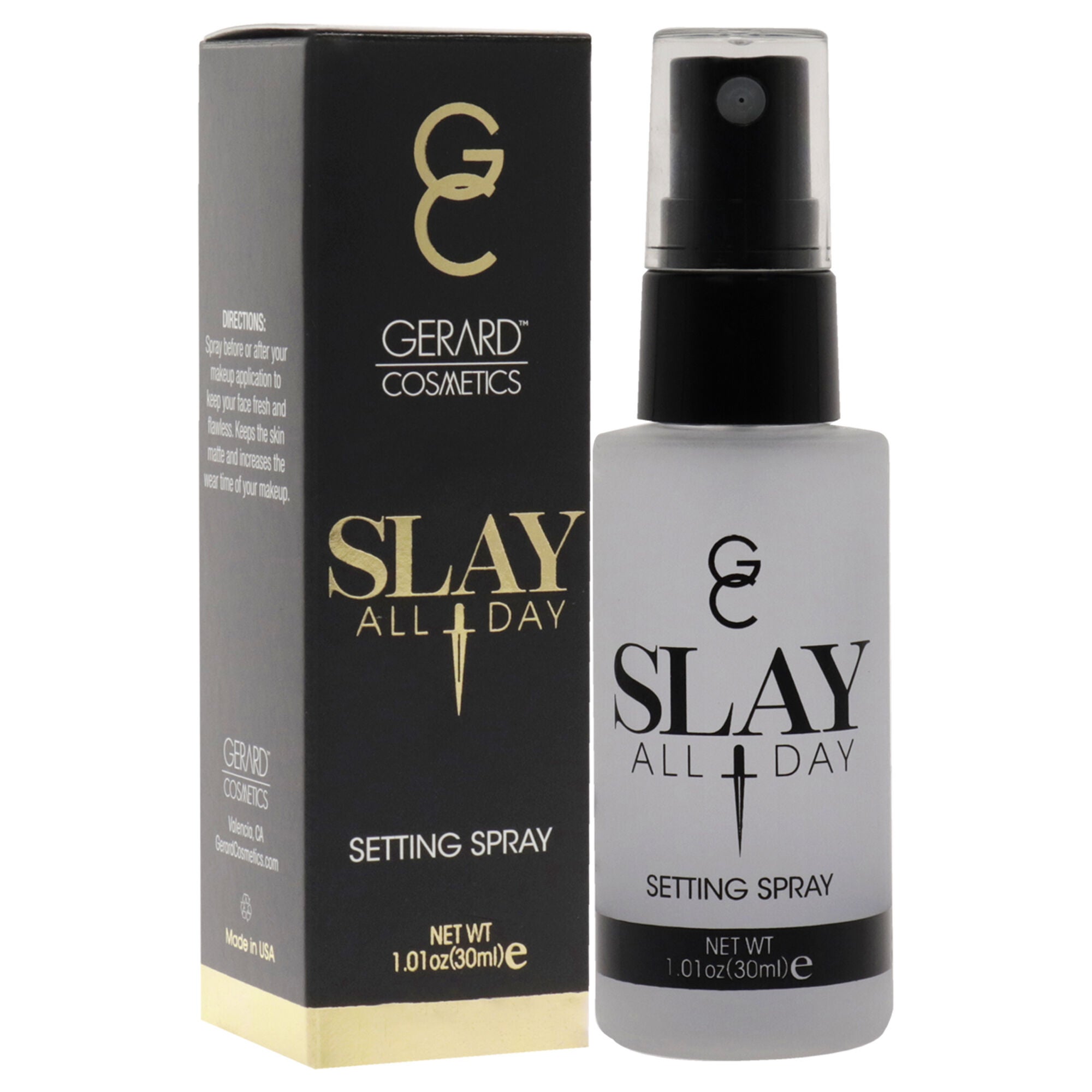 Slay All Day Setting Spray Mini - Lavender by Gerard Cosmetic for Women - 1.01 oz Setting Spray, See Description, alternate image number 2