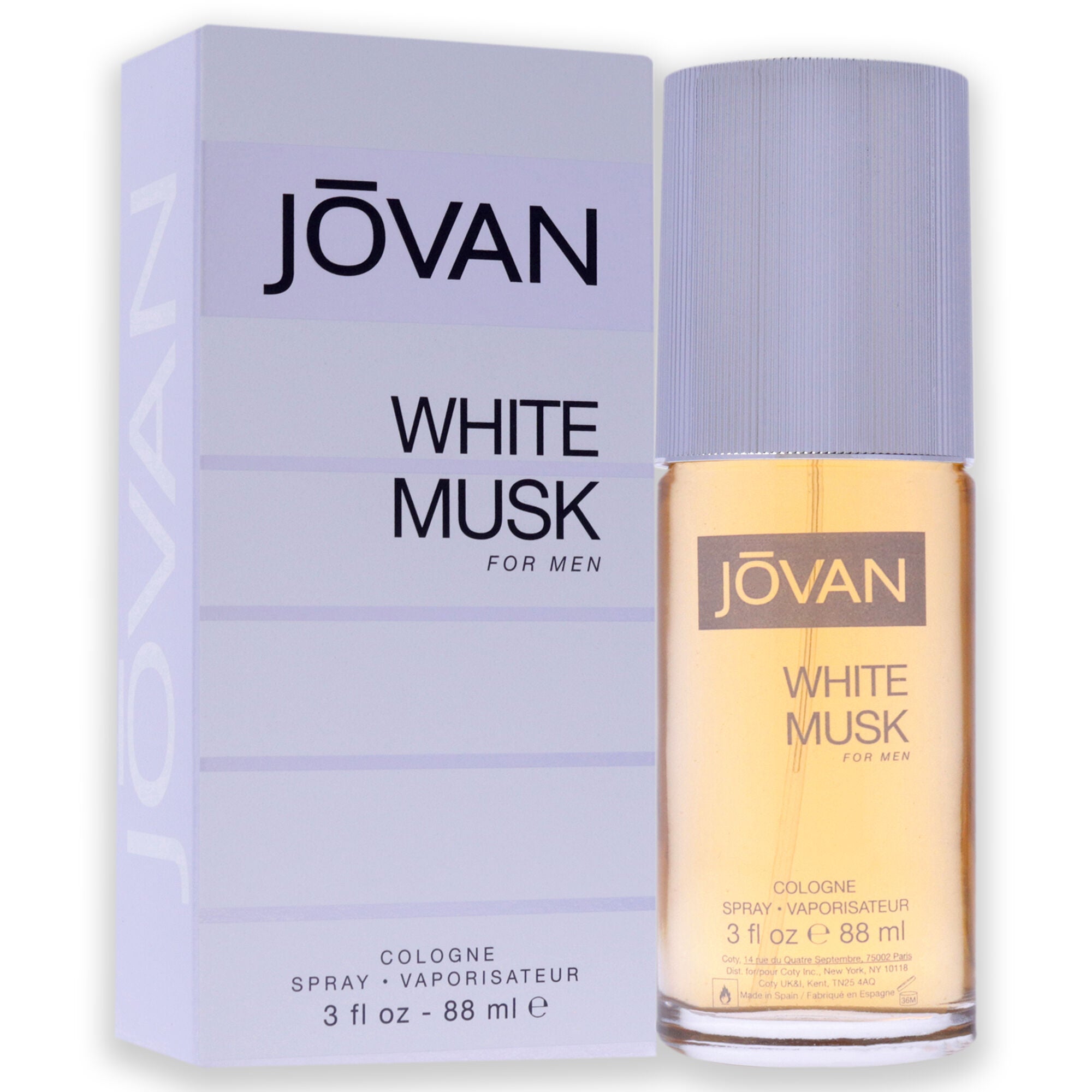 Jovan White Musk by Jovan for Men - 3 oz EDC Spray, See Description, alternate image number 1